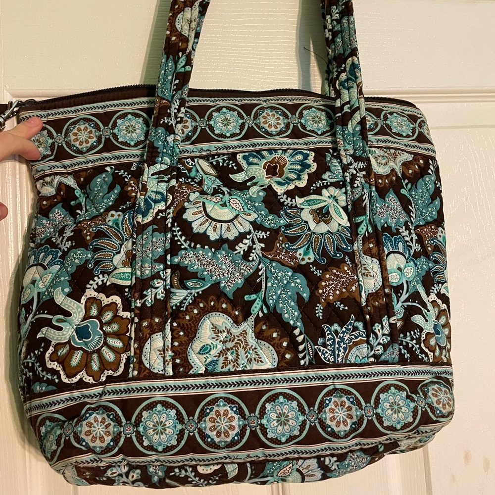 Vera Bradley Java Blue Tote